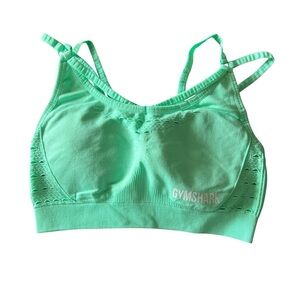 Gymshark Seamless Green Sports Bra size‎ Small